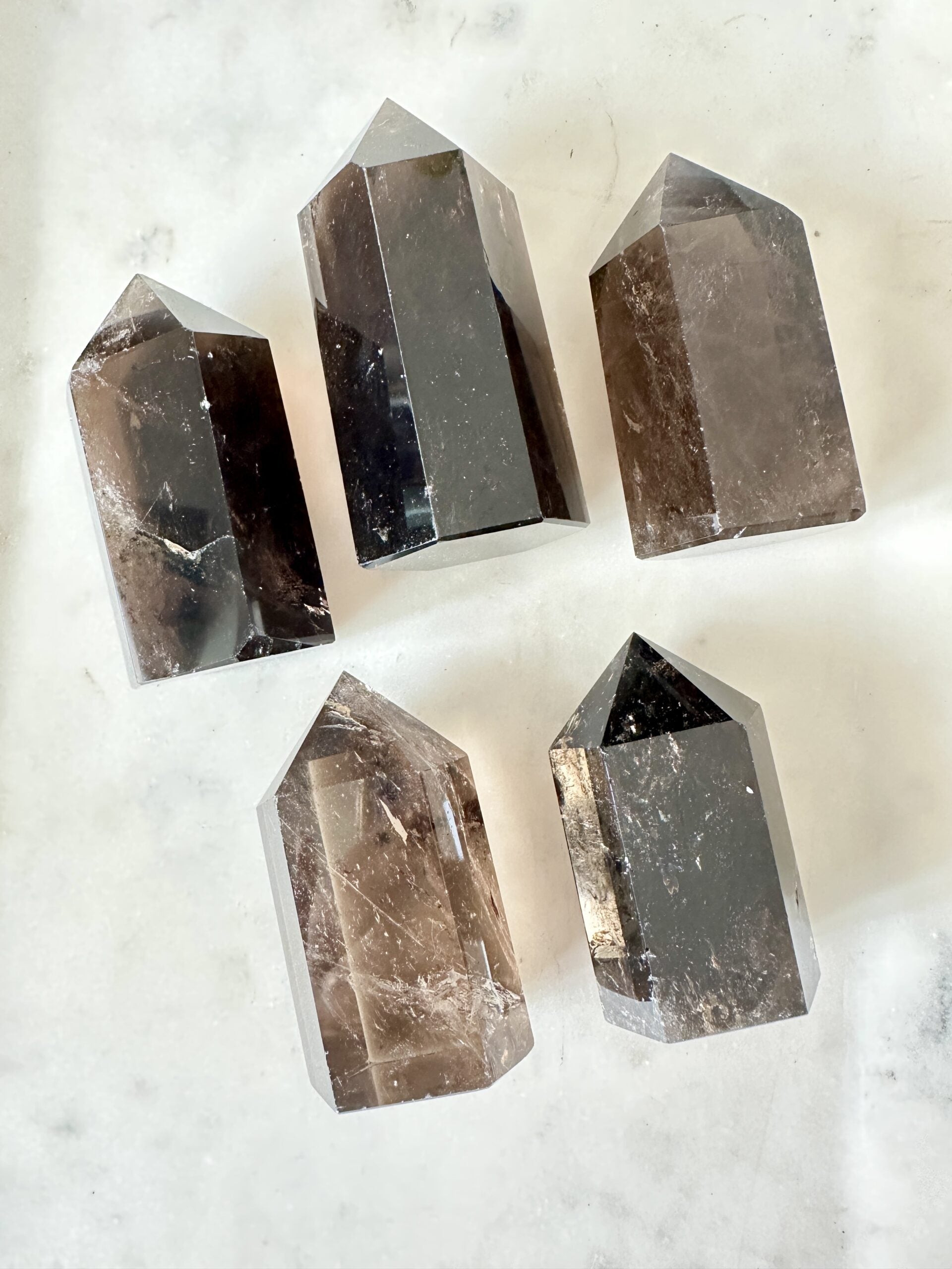 Smoky Quartz Tower