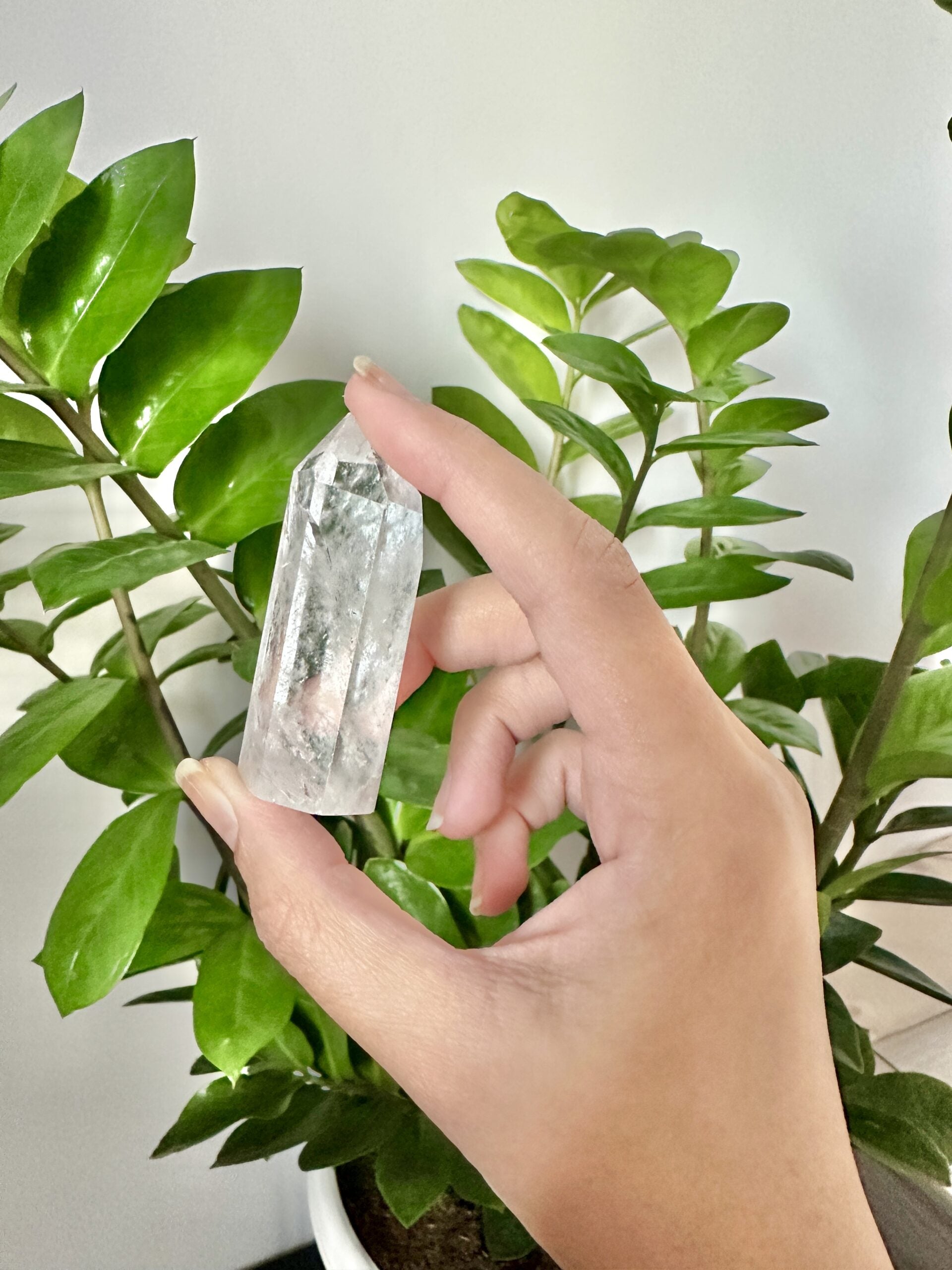 Clear Quartz Tower
