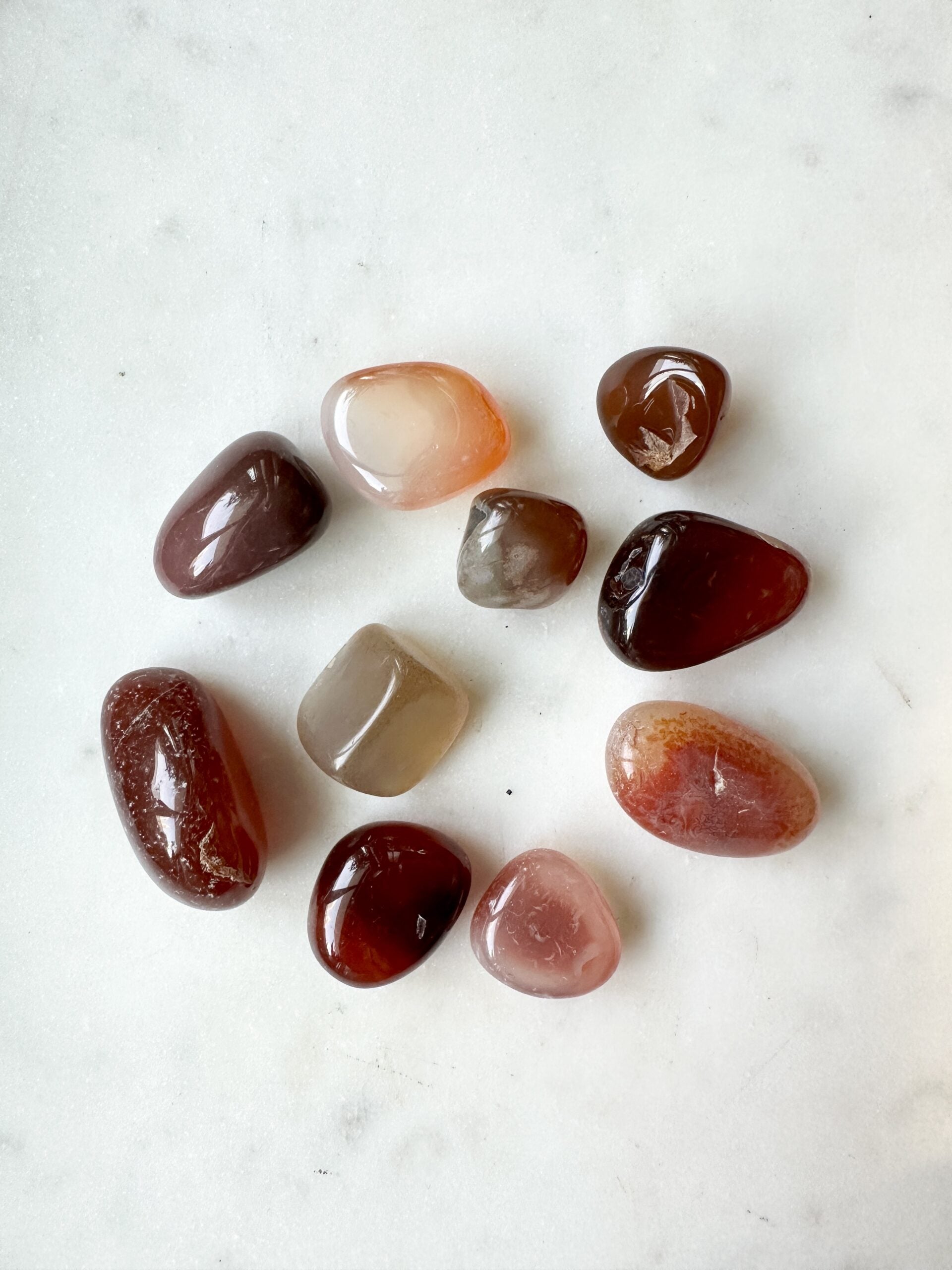 Tumble : Carnelian