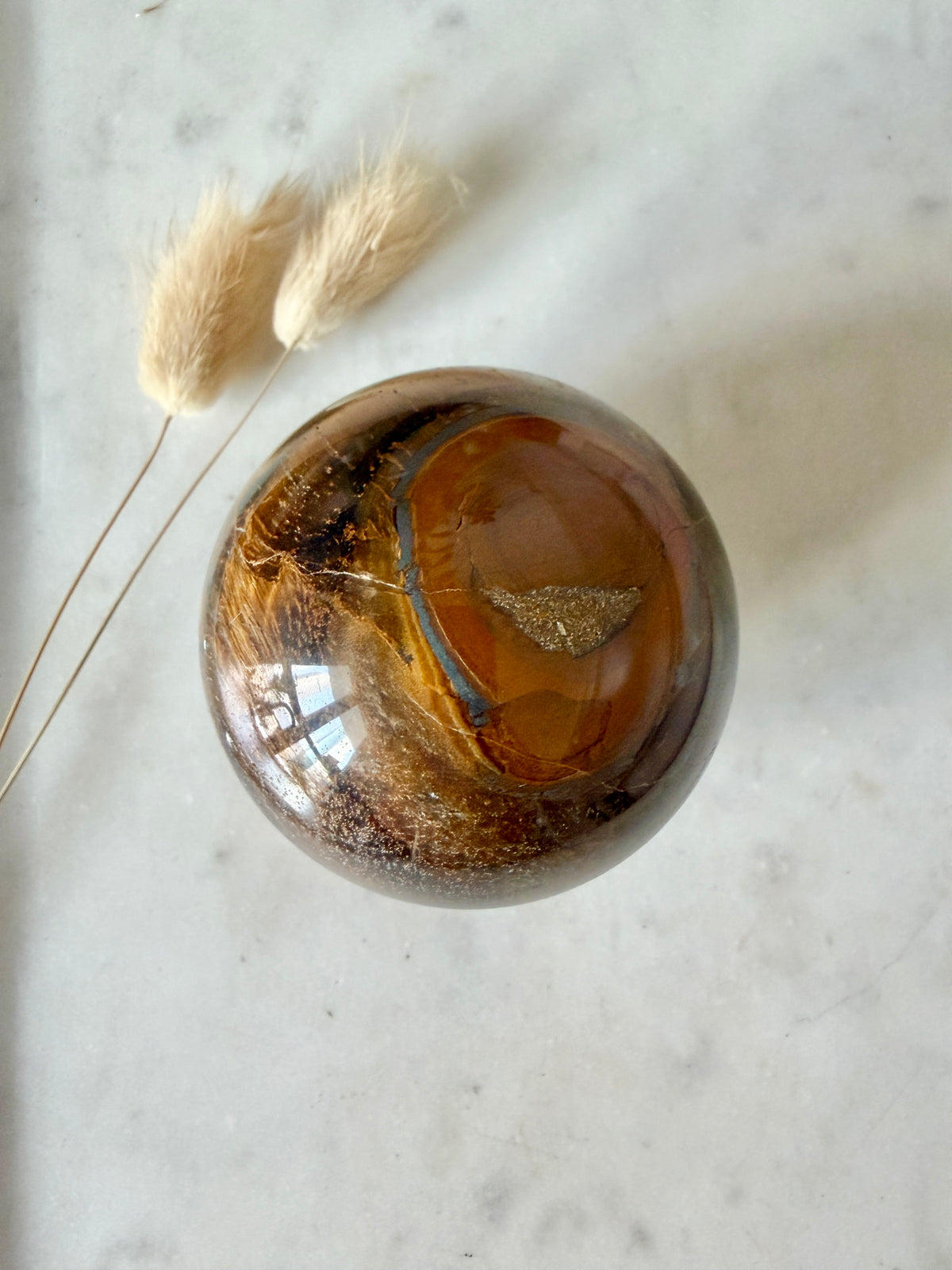 Tigers Eye Sphere