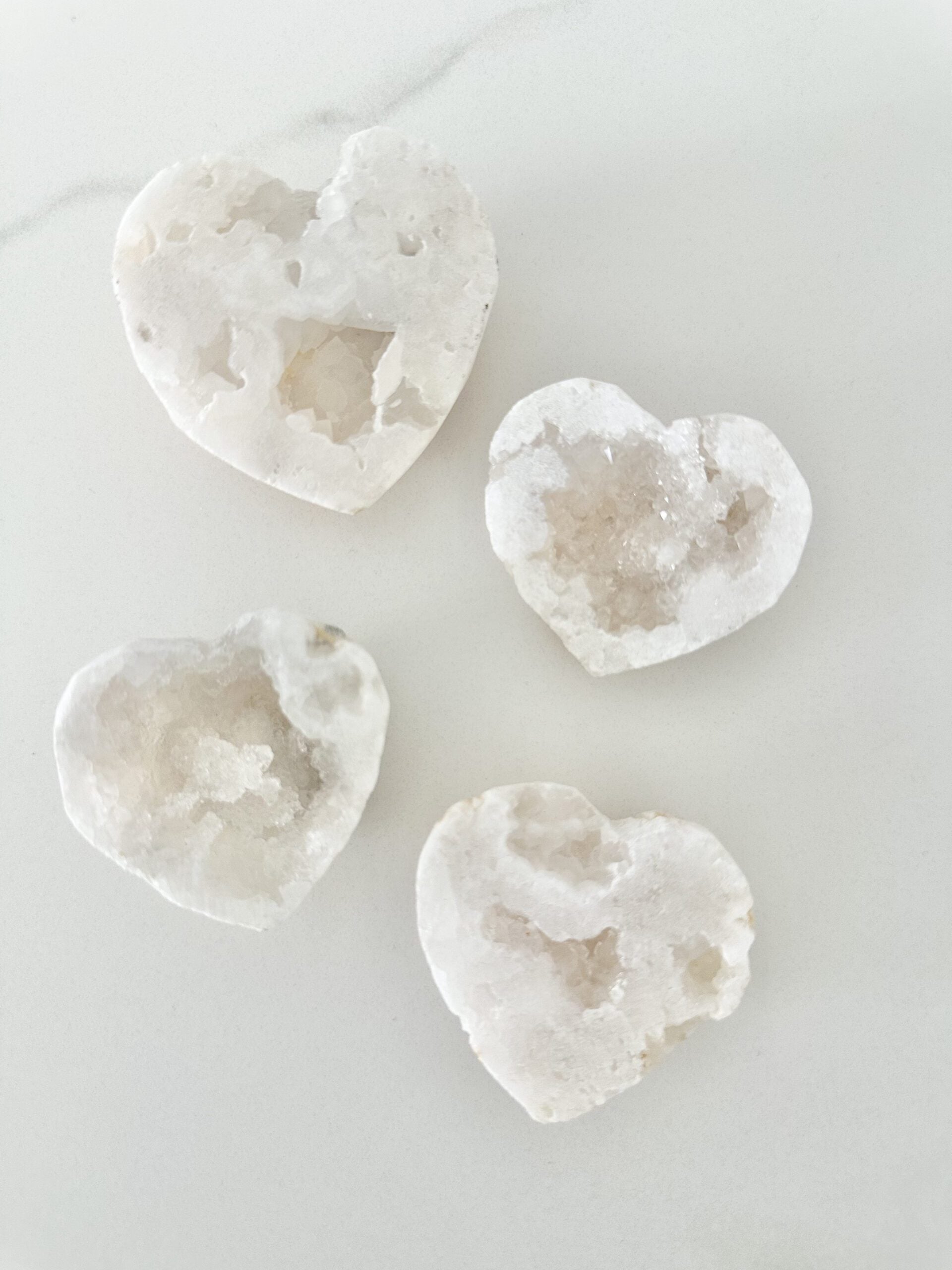 Clear Quartz Heart