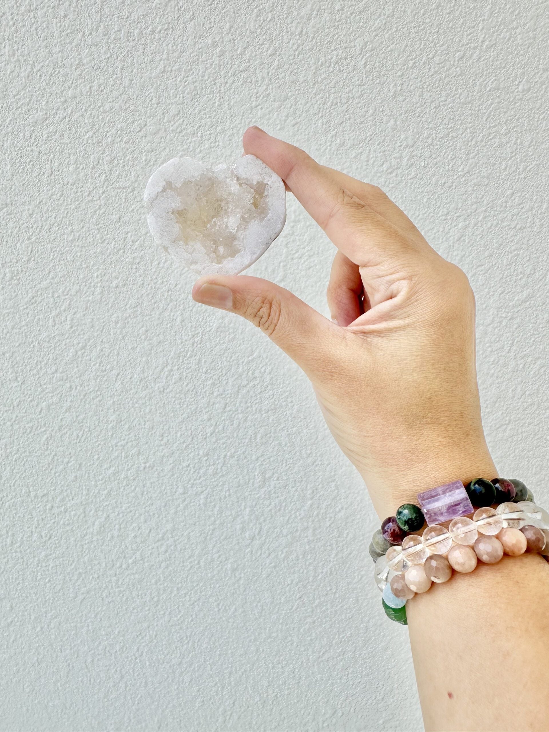 Clear Quartz Heart