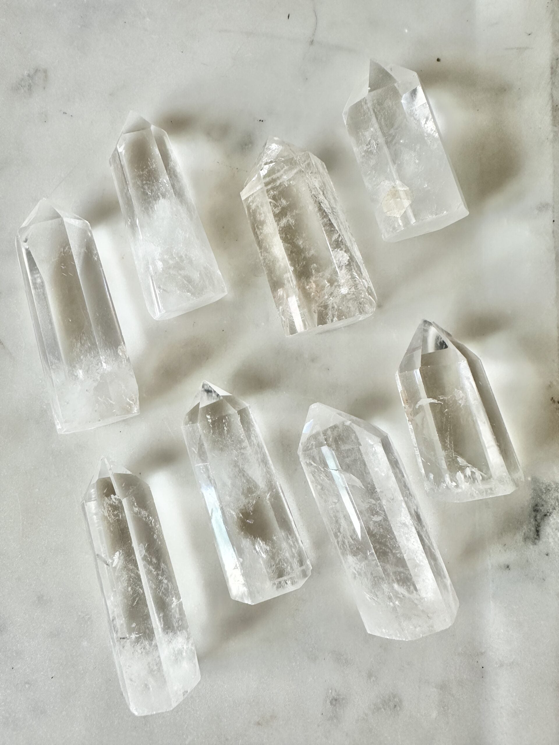Clear Quartz Tower