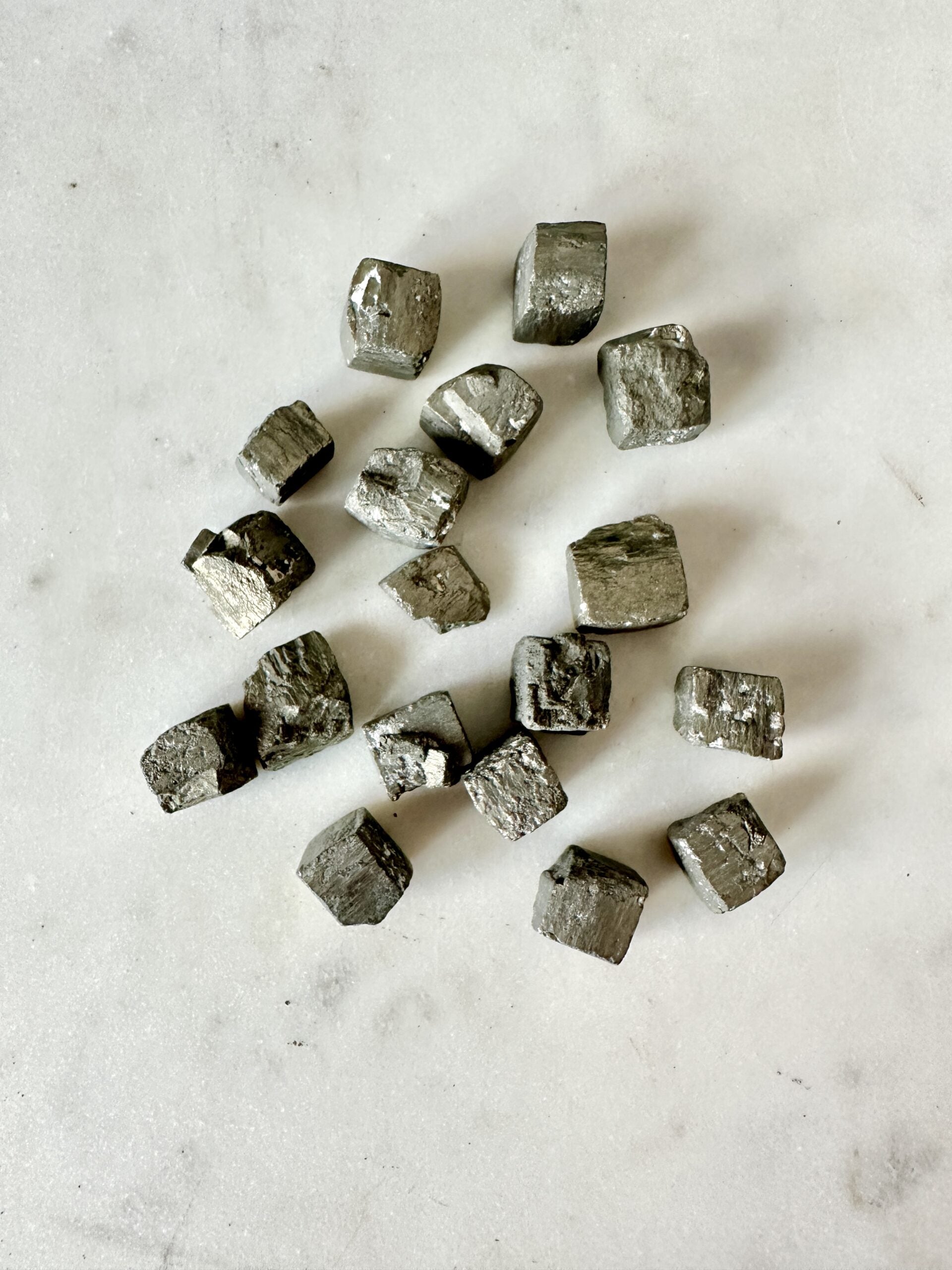 Tumble : Pyrite (cubes)